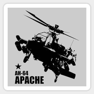 AH-64 Apache (Small logo) Sticker